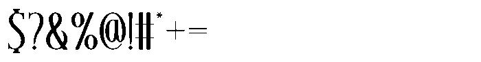 Mustacher Regular Font OTHER CHARS