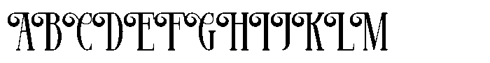 Mustacher Regular Font UPPERCASE