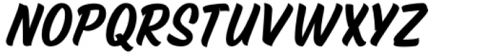 Mustank Script Font UPPERCASE