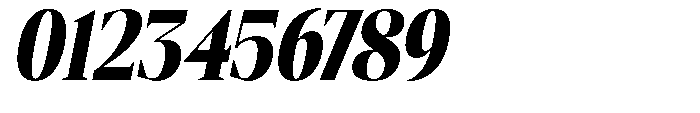 Mustank Serif Black Condensed Italic Font OTHER CHARS