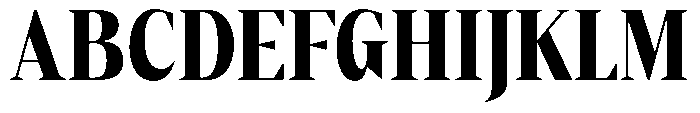 Mustank Serif Black Condensed Font UPPERCASE