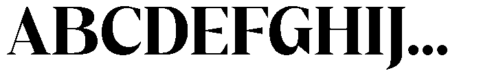 Mustank Serif Black Font UPPERCASE