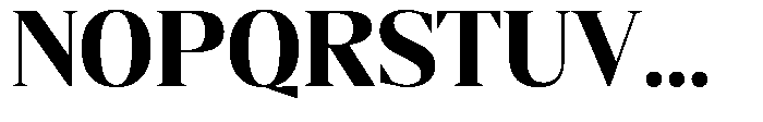 Mustank Serif Black Font UPPERCASE