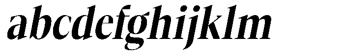 Mustank Serif Bold Condensed Italic FONT