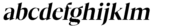 Mustank Serif Bold Italic FONT