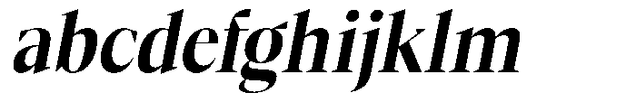 Mustank Serif Bold Semi Condensed Italic FONT