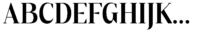 Mustank Serif Bold Semi Condensed Font UPPERCASE