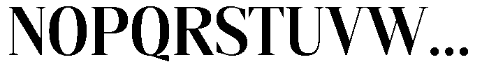 Mustank Serif Bold Semi Condensed Font UPPERCASE