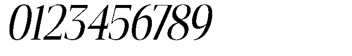 Mustank Serif Condensed Italic Font OTHER CHARS