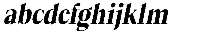 Mustank Serif Extra Bold Condensed Italic FONT