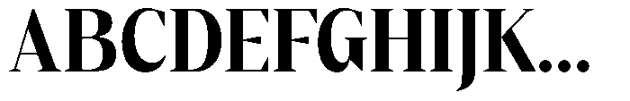 Mustank Serif Extra Bold Semi Condensed Font UPPERCASE