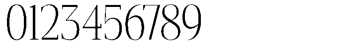 Mustank Serif Extra Light Condensed Font OTHER CHARS