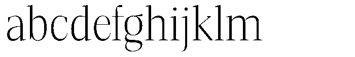 Mustank Serif Extra Light Semi Condensed FONT