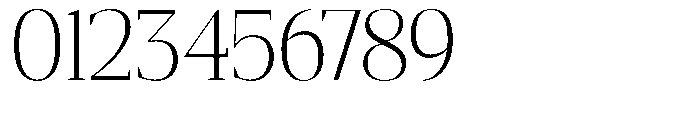 Mustank Serif Extra Light Font OTHER CHARS