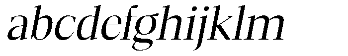Mustank Serif Italic FONT