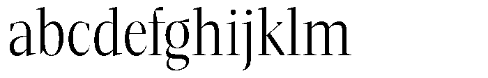 Mustank Serif Light Condensed FONT