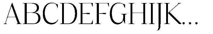 Mustank Serif Light Font UPPERCASE
