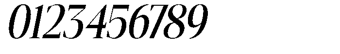 Mustank Serif Medium Condensed Italic Font OTHER CHARS