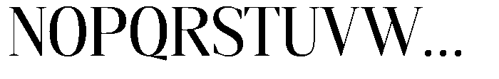 Mustank Serif Medium Semi Condensed Font UPPERCASE