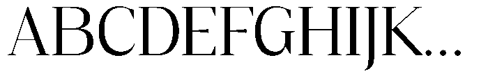 Mustank Serif Regular Font UPPERCASE