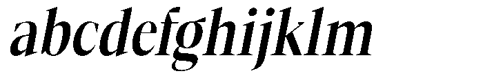 Mustank Serif Semi Bold Condensed Italic FONT