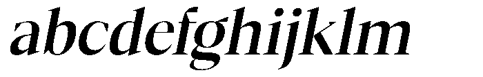 Mustank Serif Semi Bold Italic FONT