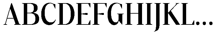 Mustank Serif Semi Bold Semi Condensed Font UPPERCASE
