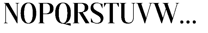 Mustank Serif Semi Bold Semi Condensed Font UPPERCASE
