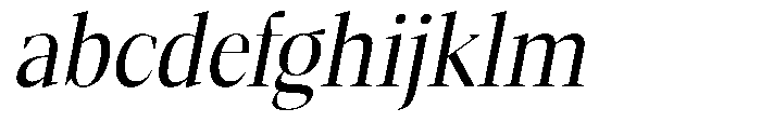 Mustank Serif Semi Condensed Italic FONT