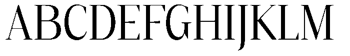 Mustank Serif Semi Condensed Font UPPERCASE