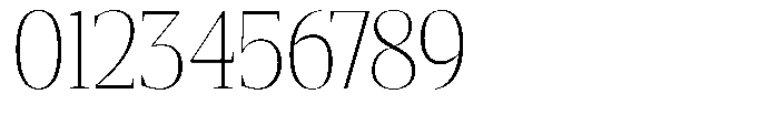 Mustank Serif Thin Semi Condensed Font OTHER CHARS