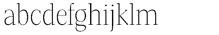 Mustank Serif Thin Semi Condensed FONT