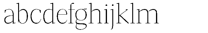 Mustank Serif Thin FONT