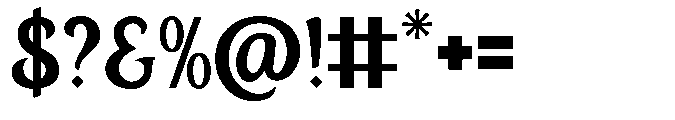 Mustaqim Regular Font OTHER CHARS