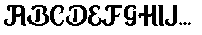 Mustaqim Regular Font UPPERCASE