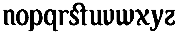Mustaqim Regular Font LOWERCASE
