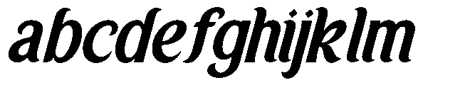 Mustaqim Slant FONT