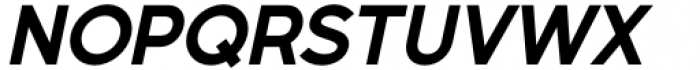 Mustica Pro Bold Italic Font UPPERCASE