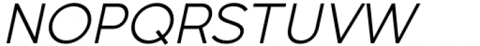 Mustica Pro Light Italic Font UPPERCASE