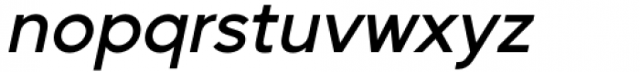 Mustica Pro Medium Italic Font LOWERCASE