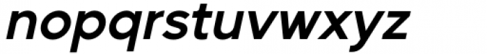 Mustica Pro Semi Bold Italic Font LOWERCASE