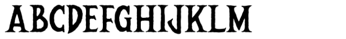 Mustkill Font UPPERCASE