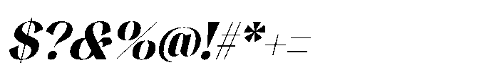 Musty Relax Italic Font OTHER CHARS