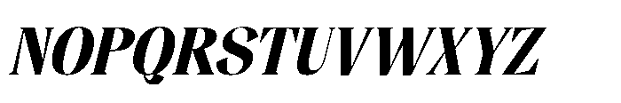 Musty Relax Italic Font UPPERCASE