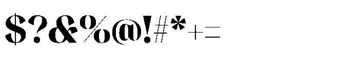 Musty Relax Regular Font OTHER CHARS