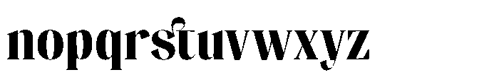Musty Relax Regular Font LOWERCASE