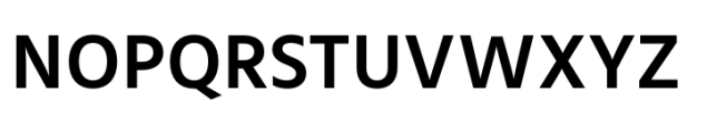 Mute Arabic Semibold Font UPPERCASE