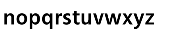 Mute Arabic Semibold Font LOWERCASE