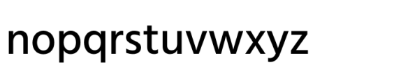 Mute Devanagari Medium Font LOWERCASE
