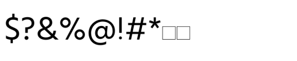 Mute Devanagari Regular Font OTHER CHARS